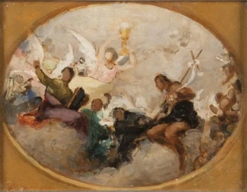 Bozzetto per affresco